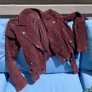 Blank NYC Suede Moto Jacket